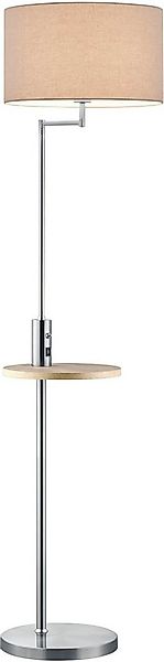 TRIO Leuchten Stehlampe Claas, USB-Anschluss mit Ladefunktion, ohne Leuchtm günstig online kaufen