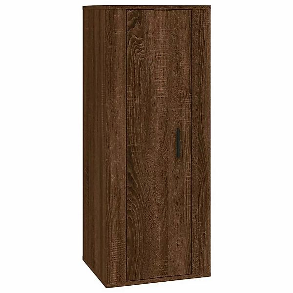 Vidaxl Tv-wandschrank Braun Eichen-optik 40x34,5x100 Cm günstig online kaufen