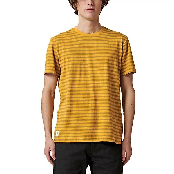 Globe Horizon Striped Kurzärmeliges T-shirt 2XL Honey günstig online kaufen