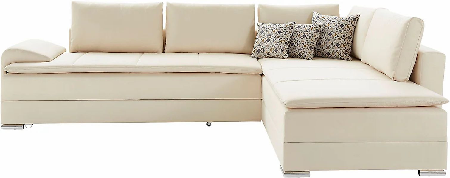 OTTO home "Night & Day L-Form, B: 324 cm" mit Bettfunktion, Bettkasten & 3 günstig online kaufen