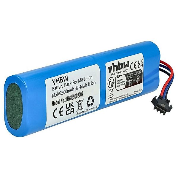 vhbw kompatibel mit Viomi S9, D800 Staubsauger-Akku Li-Ion 2600 mAh (14,4 V günstig online kaufen