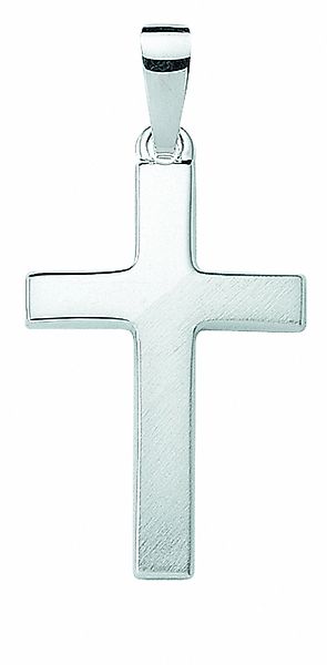 Adelia´s Kettenanhänger 925 Silber Kreuz Anhänger, günstig online kaufen