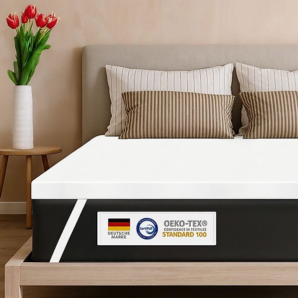 Wolkenfeld, Topper Atmungsaktiver Matratzentopper mit Oeko-TEX günstig online kaufen