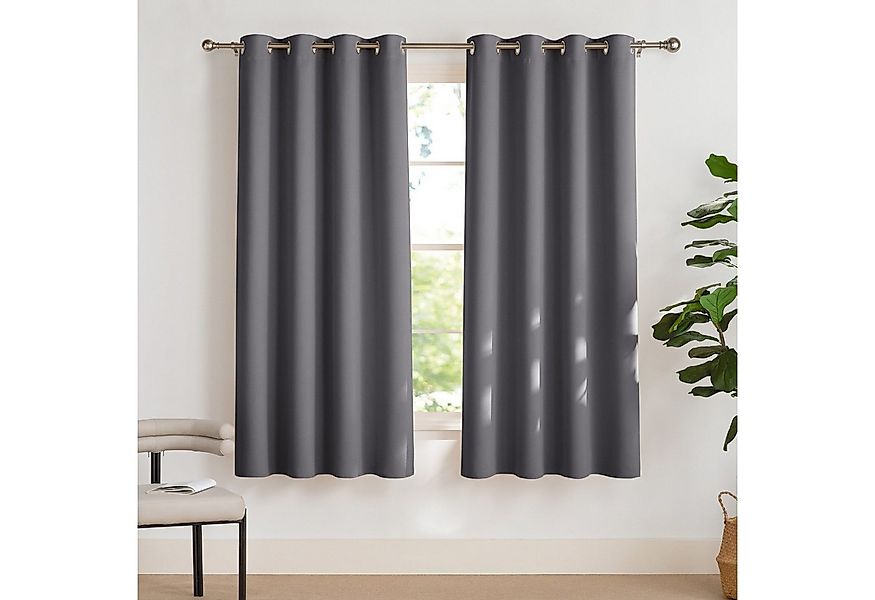 PONY DANCE Verdunkelungsvorhang für Schlafzimmer Thermo Vorhänge gegen Hitz günstig online kaufen