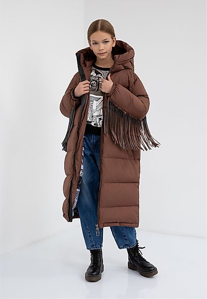 Gulliver Outdoorjacke Steppmantel mit trendigem Fransen-Besatz günstig online kaufen