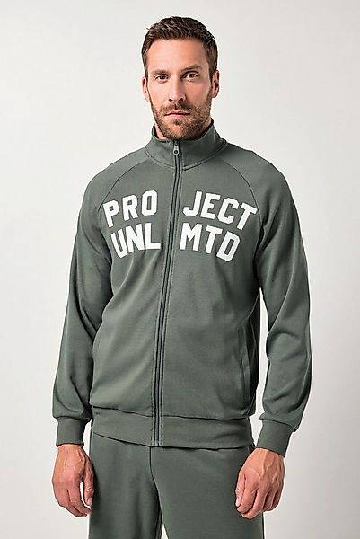 JP1880 Fleecejacke Trainingsjacke Fitness Stehkragen Brustbadge günstig online kaufen