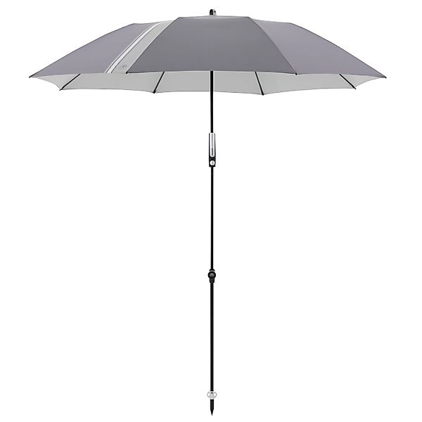 Doppler Marktschirm Expert Ø 156 cm Anthrazit mit Knickfunktion günstig online kaufen