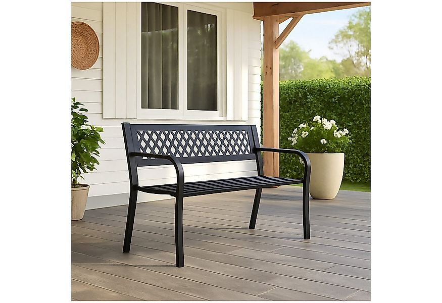 HTI-Living Gartenbank Gartenbank Metallbank Schwarz (Stück, 1-St., 1 Garten günstig online kaufen