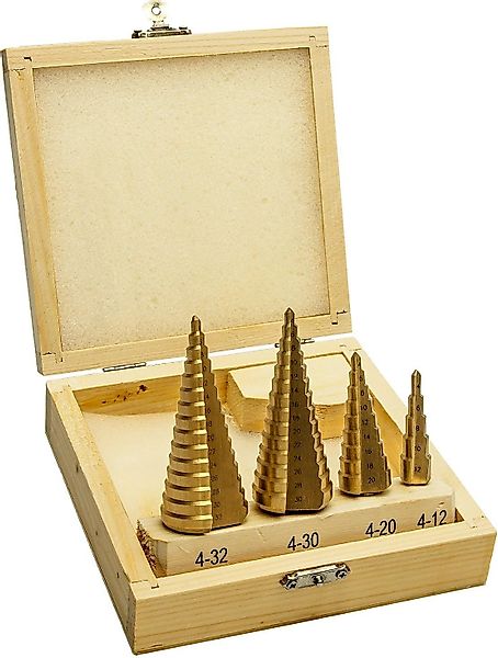 Falon-Tech Stufenbohrer HSS TIN Stufenbohrer Titan günstig online kaufen