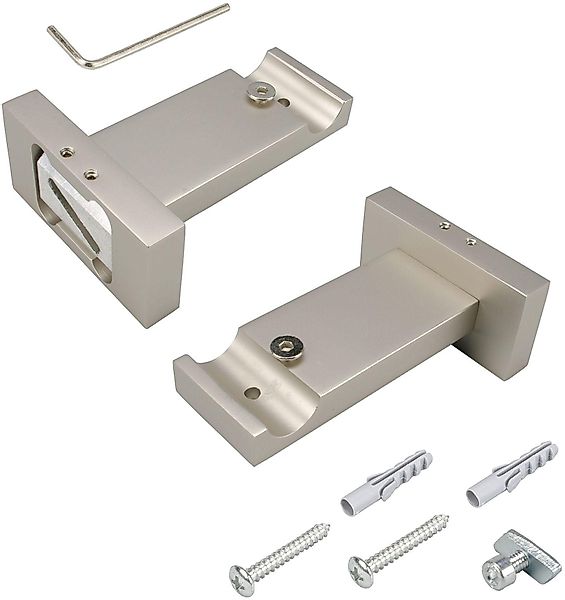 Liedeco Träger, Gardinenstangen, (1-St), für Gardinenstangen günstig online kaufen