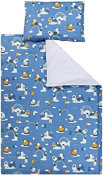 TupTam Kinderbettwäsche TupTam Kinder Bettwäsche Gemustert 2-Teilig Wendebe günstig online kaufen