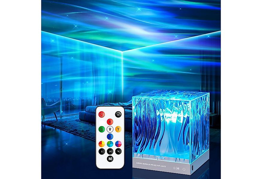 POPOLIC LED-Sternenhimmel LED Sternenhimmel Projektor Kinder, RGB 3D Nordli günstig online kaufen