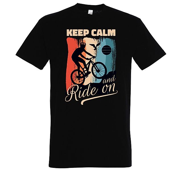 Youth Designz Print-Shirt Keep Calm Fahrrad günstig online kaufen