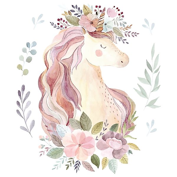 WANDKIND Wandtattoo Magisches Einhorn V251, rückstandslos günstig online kaufen