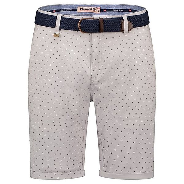 Geographical Norway Chinos Chino Shorts kurze Hose Bermuda Knielang Stoff b günstig online kaufen