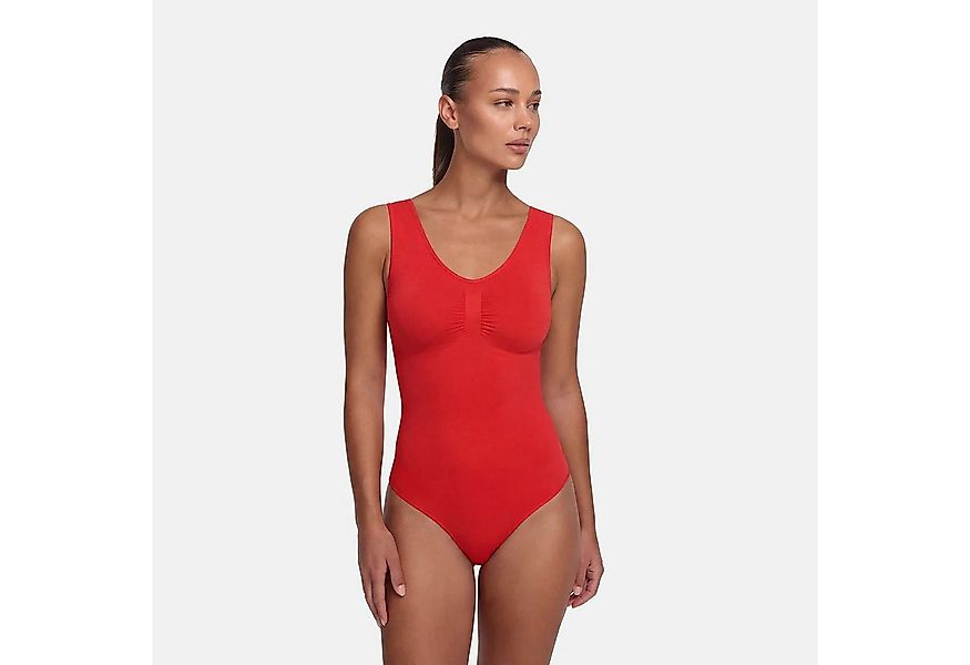 Creamy Fabrics Miederbody Tank Bodysuit Sculpting Shapewear mit String-Fire günstig online kaufen