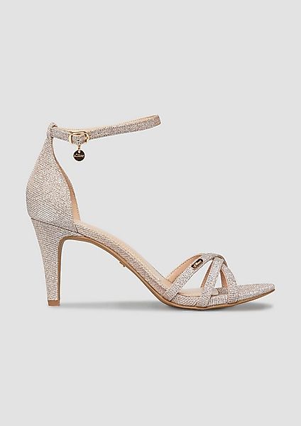 s.Oliver Pumps Sandale Kunstleder-Sandaletten mit Dornschließe günstig online kaufen