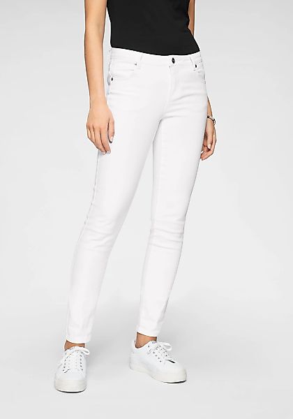 Tamaris Skinny-fit-Jeans schmale Beinweite, mit Gürtelschlaufenbund, mit Me günstig online kaufen