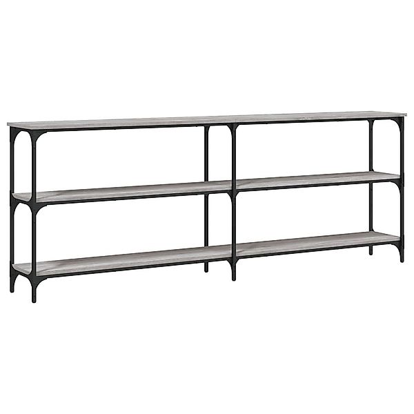 vidaXL Beistelltisch Konsolentisch Grau Sonoma 200x29x75 günstig online kaufen