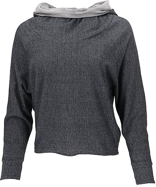 Guru-Shop Longsleeve Elegantes Kapuzenshirt mit Fischgrätenmuster -.. alter günstig online kaufen