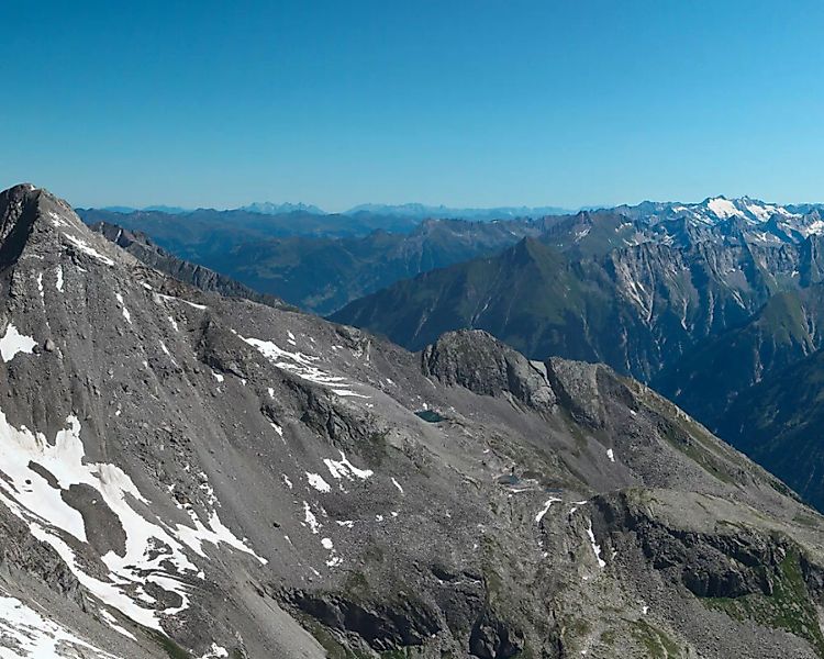 Fototapete "Alpengebirge" 4,00x2,50 m / Glattvlies Brillant günstig online kaufen