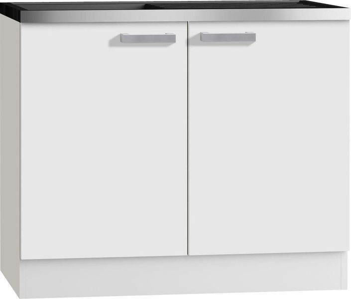 OPTIFIT Spülenschrank "Odense 50" 100 cm breit, 50 cm tief, inkl. Spülenauf günstig online kaufen