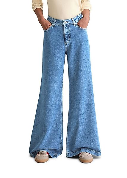 Marc O'Polo Weite Jeans aus softem Lyocell-Baumwolle-Mix günstig online kaufen