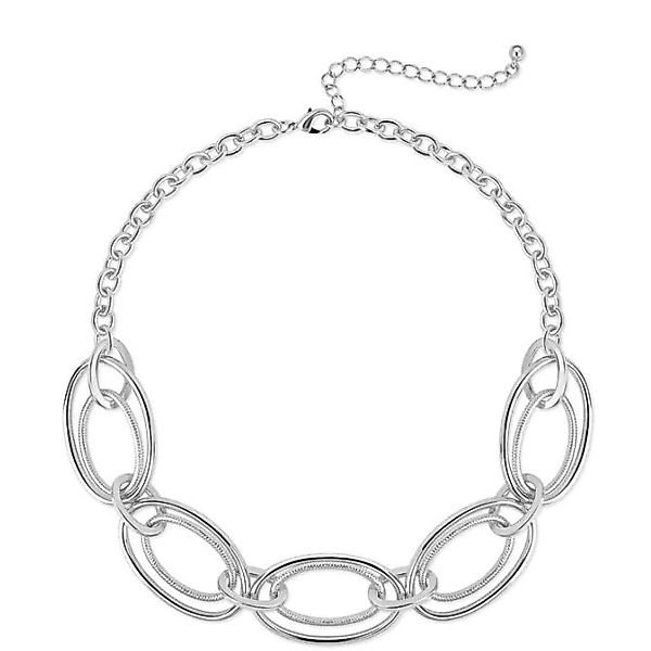 KARMA Gliederkette große Halskette silber oder günstig online kaufen