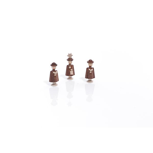 Sammelfigur Tischdeko Kurrendefiguren 3 Figuren Natur günstig online kaufen