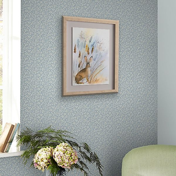 LAURA ASHLEY Vliestapete Sweet Alyssum, glatt, günstig online kaufen