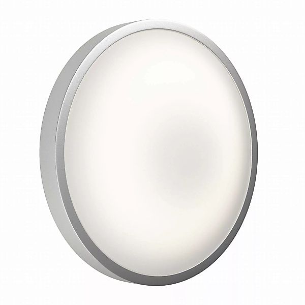 LEDVANCE LED-Wand-/Deckenleuchte Orbis 651739 silber weiß Aluminium Kunstst günstig online kaufen