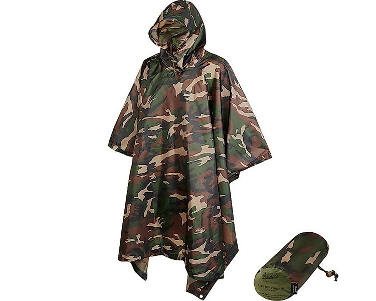 Brandit Regenponcho Bundeswehr Poncho RipStop günstig online kaufen
