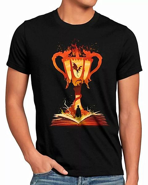 style3 Print-Shirt Herren T-Shirt Eternal Fire potter harry hogwarts legacy günstig online kaufen