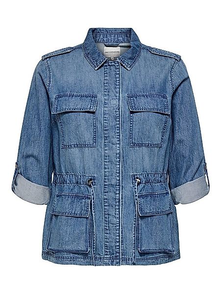 ONLY CARMAKOMA Jeansjacke CARKENYA L/S UTILITY DNM JKT AKM günstig online kaufen