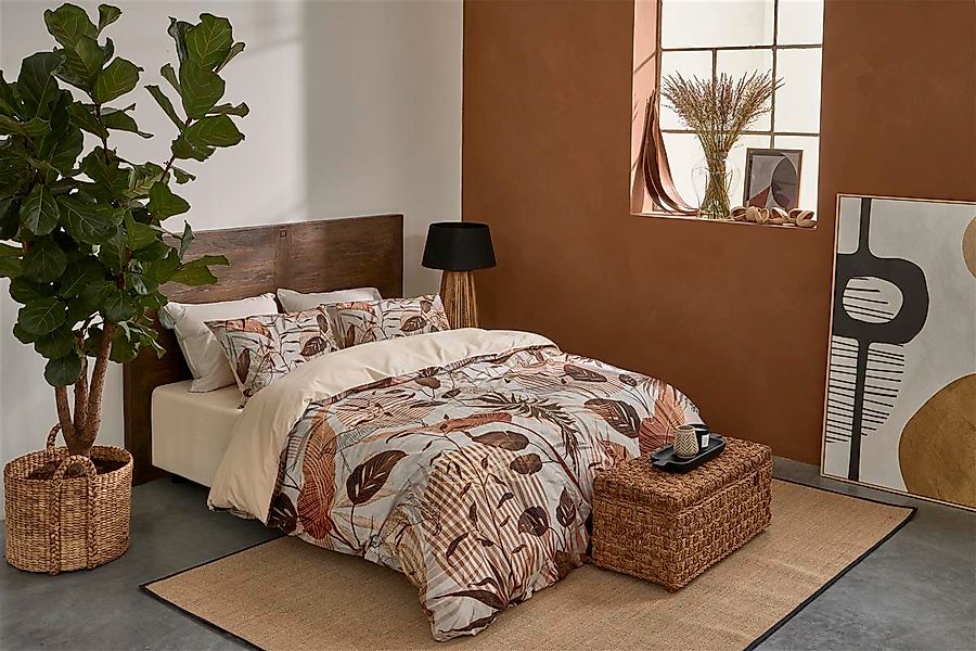 Rivièra Maison Beddengoed | Bettwäsche-Set Sunset Leafs günstig online kaufen