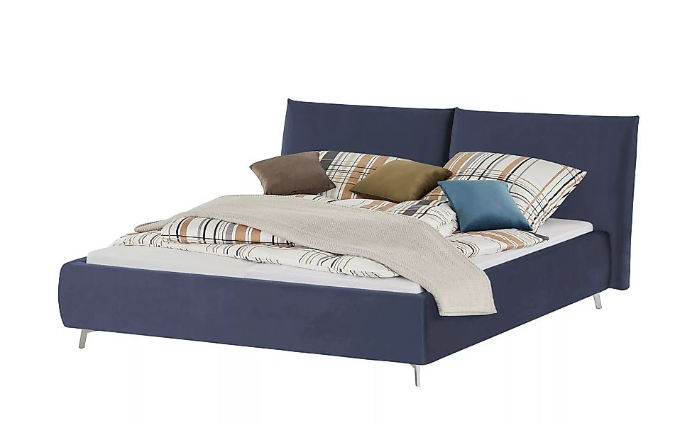 pop Polsterbettgestell  Homelike - blau - 172 cm - 105 cm - Betten > Doppel günstig online kaufen