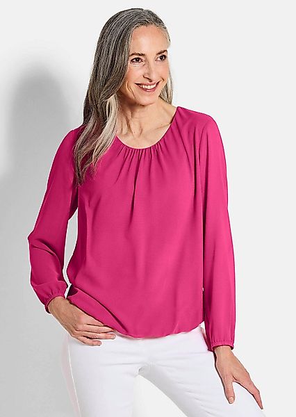 GOLDNER Klassische Bluse Kurzgröße: Elegante Bluse günstig online kaufen