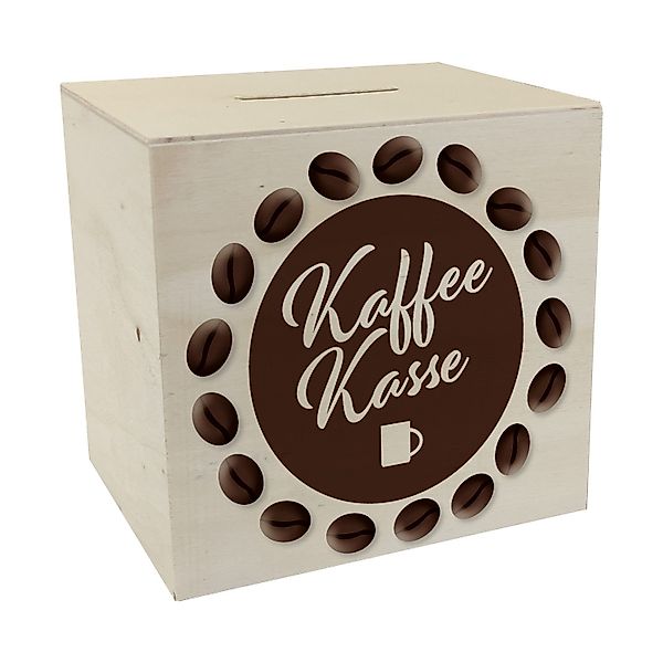 speecheese Spardose Kaffeekasse Spardose aus Holz günstig online kaufen