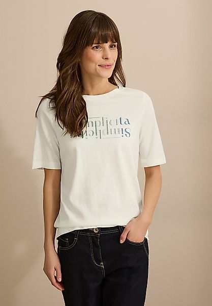 Cecil Print-Shirt aus reiner Baumwolle günstig online kaufen