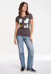 LOGOSHIRT T-Shirt "Snoopy - Peanuts" mit niedlichem Frontprint günstig online kaufen