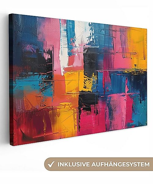 OneMillionCanvasses® Leinwandbild Lackierung - Kunst - Modern - Abstrakt, F günstig online kaufen