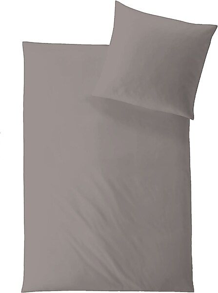 Hefel Bettwäsche »Classic Uni in Gr. 135x200 oder 155x220 cm«, Bettwäsche a günstig online kaufen