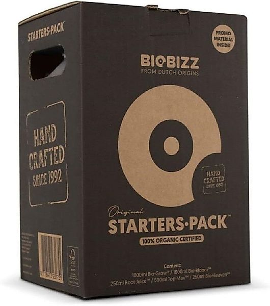 Biobizz Pflanzendünger BioBizz Naturdünger Starters Pack günstig online kaufen
