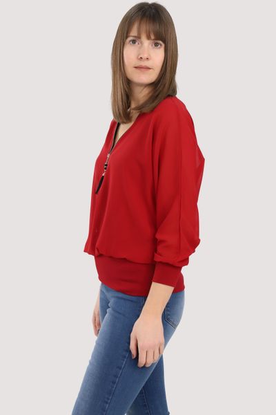 malito more than fashion Chiffonbluse 6297 günstig online kaufen