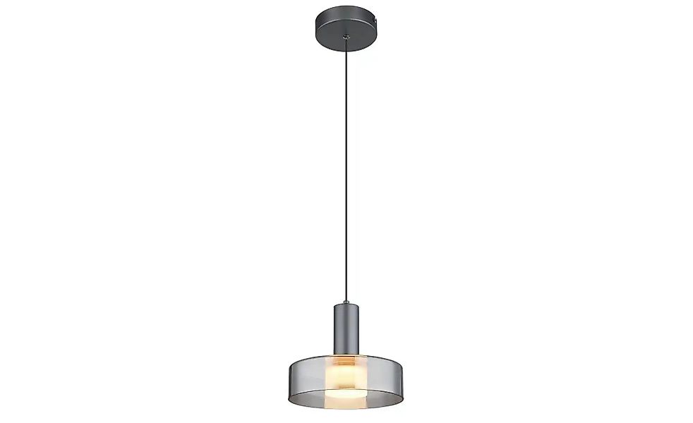 Globo Lighting Pendelleuchte   ¦ grau Ø: 22 Lampen & Leuchten > Hängeleucht günstig online kaufen