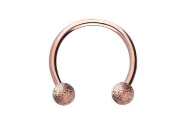 PIERCINGLINE Piercing-Set Chirurgenstahl Hufeisenring DIAMANTOPTIK (Hufeise günstig online kaufen
