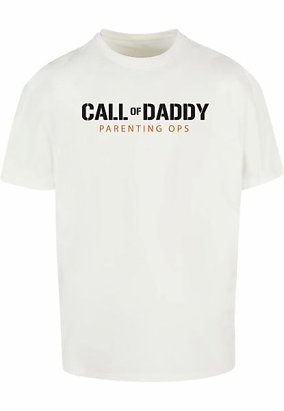 Merchcode T-Shirt "Merchcode Herren Fathers Day - Call of Daddy Heavy Overs günstig online kaufen