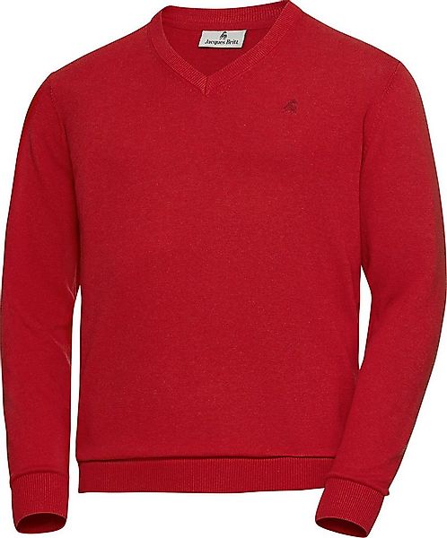 Jacques Britt V-Ausschnitt-Pullover Besonders angenehmes Tragegefühl dank 1 günstig online kaufen