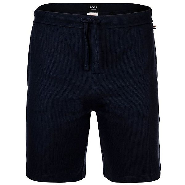 BOSS Sweatshorts Herren Shorts Baumwolle Waffle Shorts günstig online kaufen