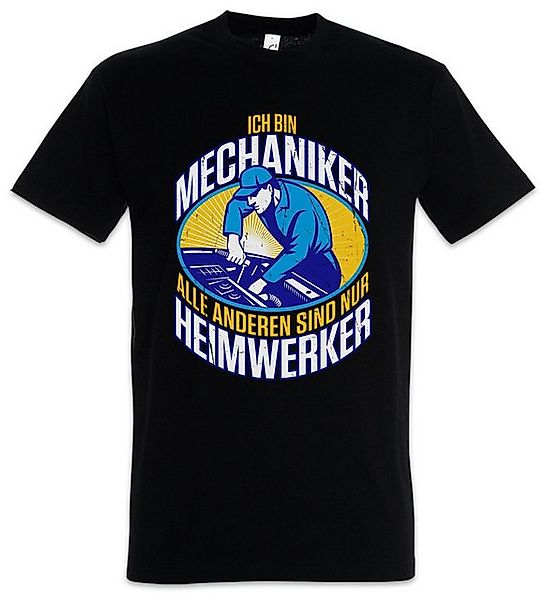 Urban Backwoods Print-Shirt Mechaniker Auto Herren T-Shirt Schrauber Mechat günstig online kaufen